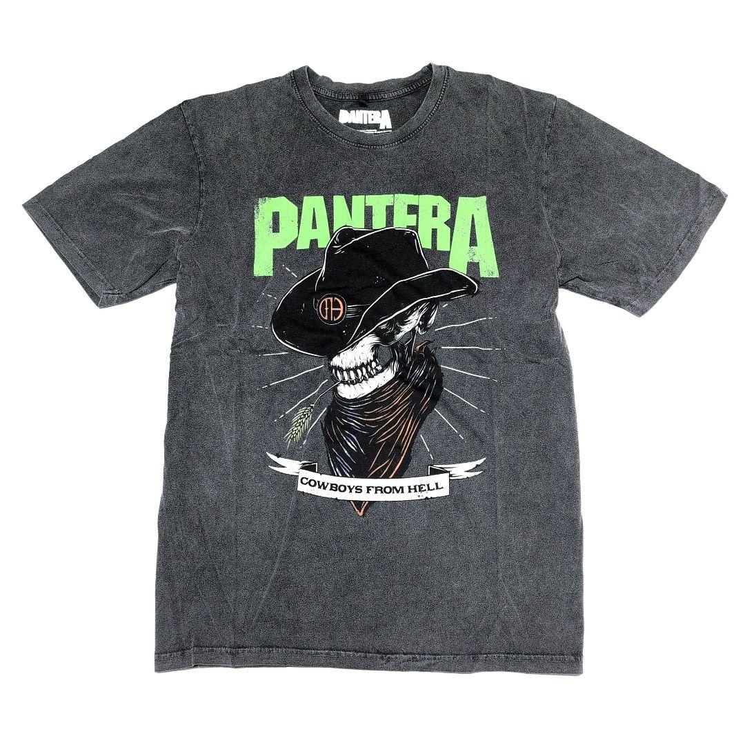 PANTERA パンテラ Tシャツ バンドTシャツ チャコールグレー PANTERA パンテラ Tシャツ バンドTシャツ チャコールグレー