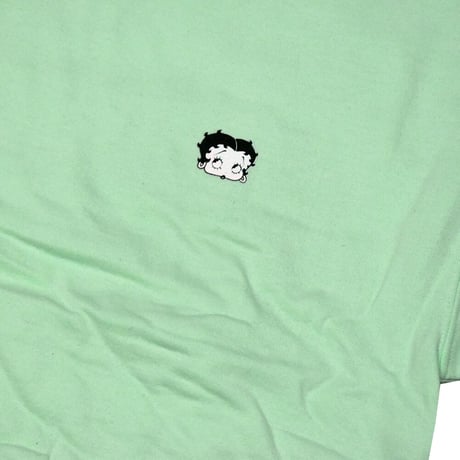 BETTY BOOP ベティーブープ クルースウェット ミントグリーン CREW SWEAT betty-crew-emk