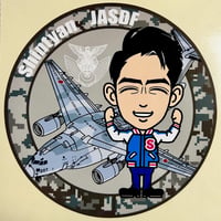 進ちゃんステッカー空自ver