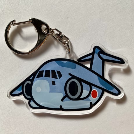 デカC－２リバーシブルアクリルキーホルダー