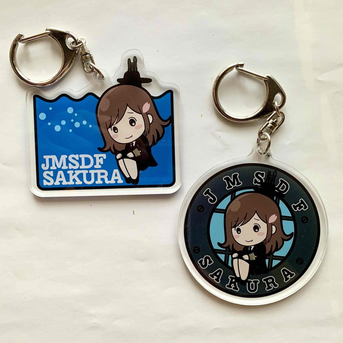 みーまる アクリルキーホルダー らびまる / SW ( yuriko59 )のアクリルキーホルダー通販