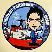 進ちゃんステッカー海自ver