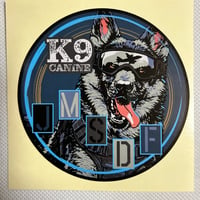 海自P-1ver×K9わんこステッカー