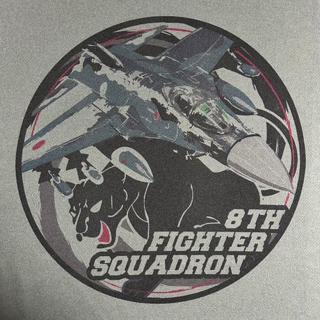 築城基地第8飛行隊F-2 Tシャツ（グレー）