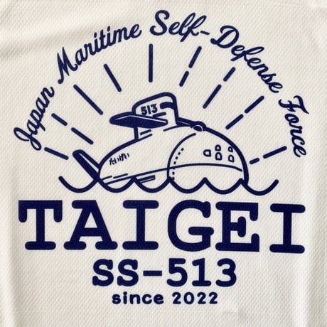 たいげいシンプルドライTシャツ白（100・120サイズ）