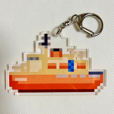 「ドット絵」しらせアクリルキーホルダー