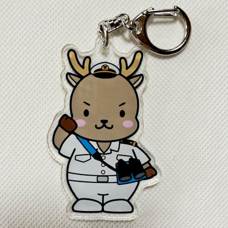 練習艦かしまキャラクター「かしまるくん」「ましかちゃん」アクキー
