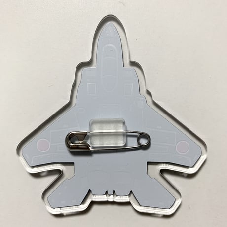アグレッサーアクリルバッジ（ブラックver）