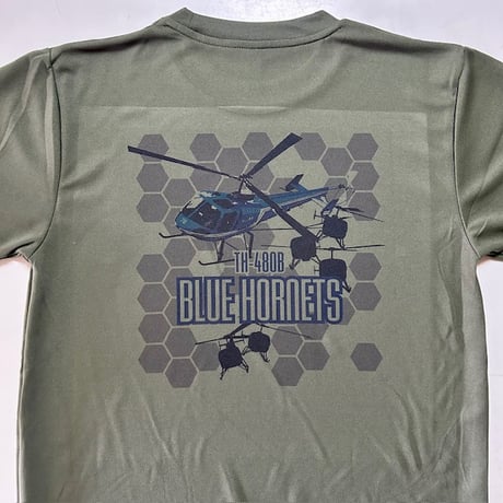 ブルーホーネット航空学校宇都宮校Tシャツ（OD）