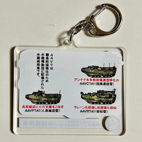 銀時「AAV7」アクリルキーホルダー