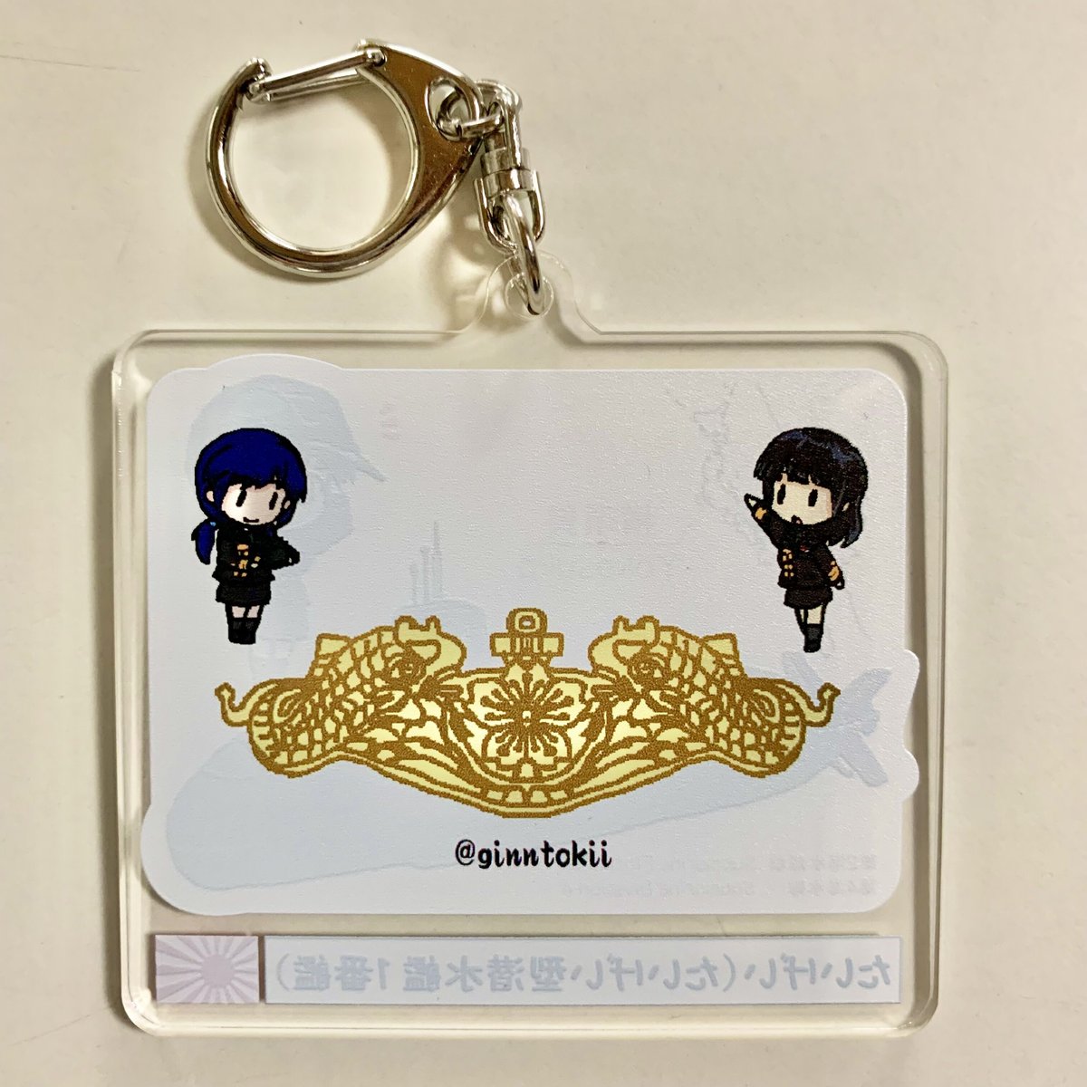 明石陸 生首キーホルダー 偉人シリーズ_戦国三英傑 〜織田信長〜 / mincruのアクリル