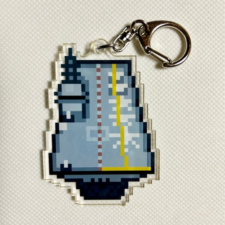 「ドット絵」かがアクリルキーホルダー