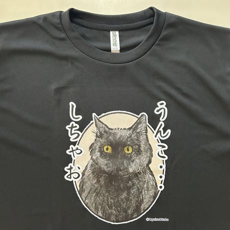 クロネコ様Tシャツ(黒)