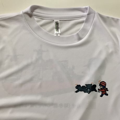 しらせTシャツ（白・半袖）