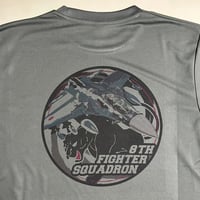築城基地第8飛行隊F-2 Tシャツ（グレー）