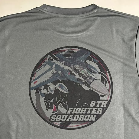 築城基地第8飛行隊F-2 Tシャツ（グレー）