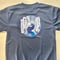 働きたくないTシャツ(ネイビー)
