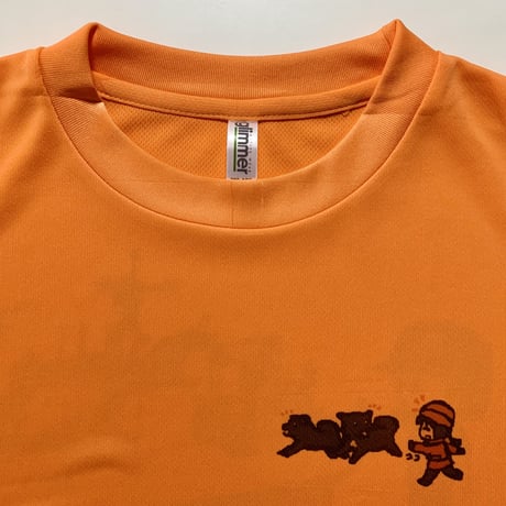 しらせTシャツ（オレンジ・半袖）