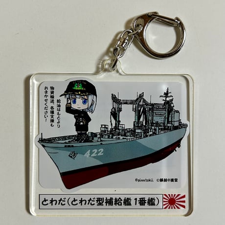銀時「とわだ」アクリルキーホルダー