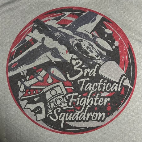 百里基地第3飛行隊F-2 Tシャツ（グレー）