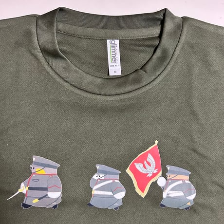 防大ペンギン 工科学校観閲行進Tシャツ(OD)