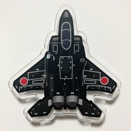 アグレッサーアクリルバッジ（ブラックver）