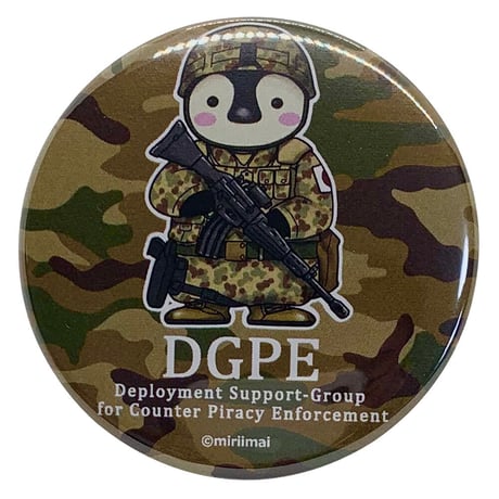 DGPEペンギン缶バッジ