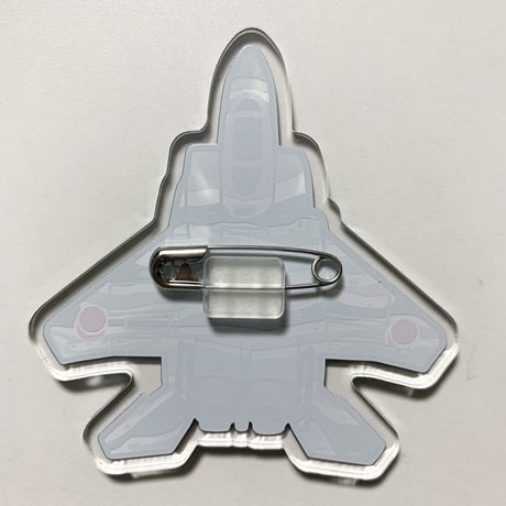 アグレッサーアクリルバッジ（抹茶ver）