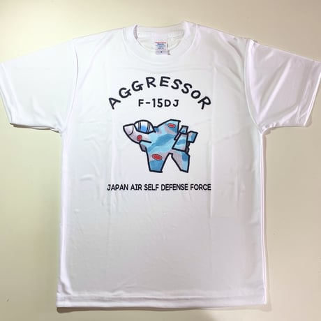 水彩アグレッサーラムネverドライTシャツ半袖(白)