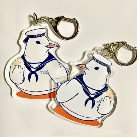 カモメ士長アクリルキーホルダー