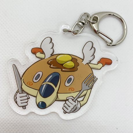 軍事パンケーキ部リバーシブルキーホルダー