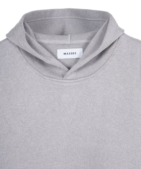 KNIT SWEAT HOODED