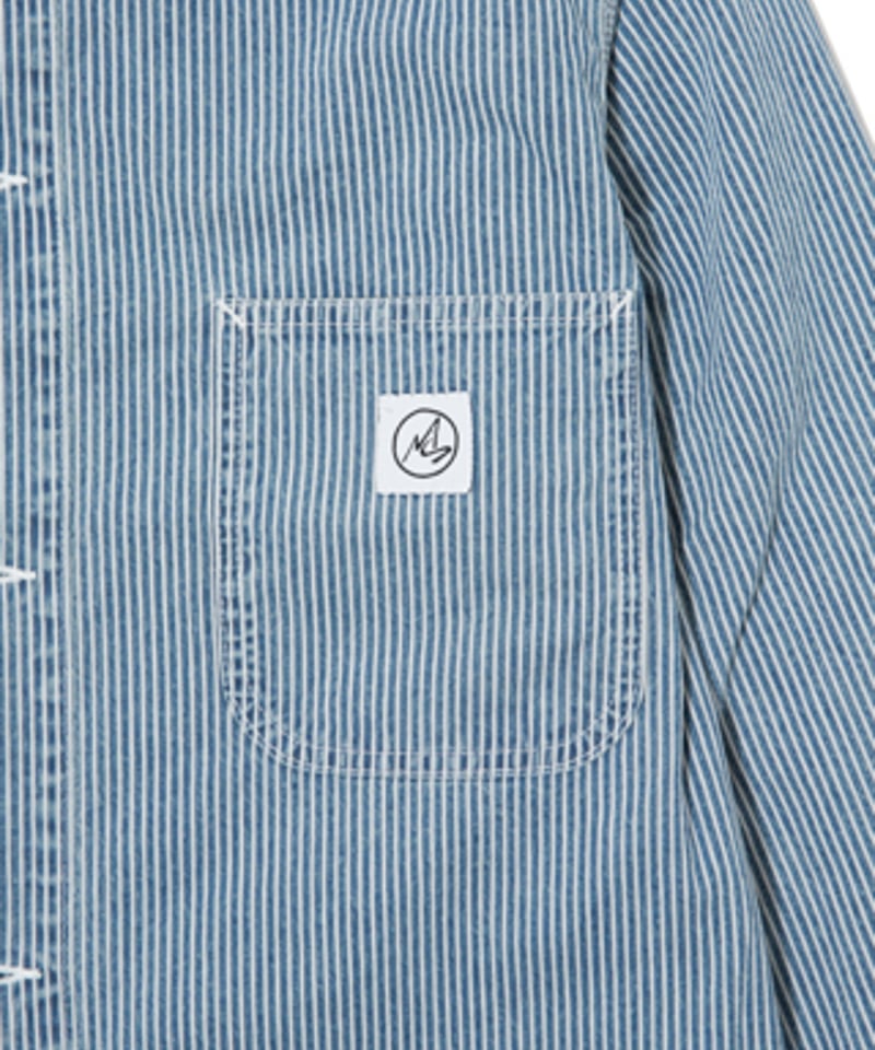 ジャケット・アウター MASSES COVERALL JKT HICKORY S COVERALL JKT HICKORY | MASSES(マシス) / アウター デニム