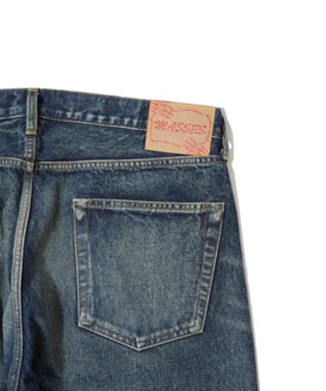 DENIM 5P PANTS H.WASH