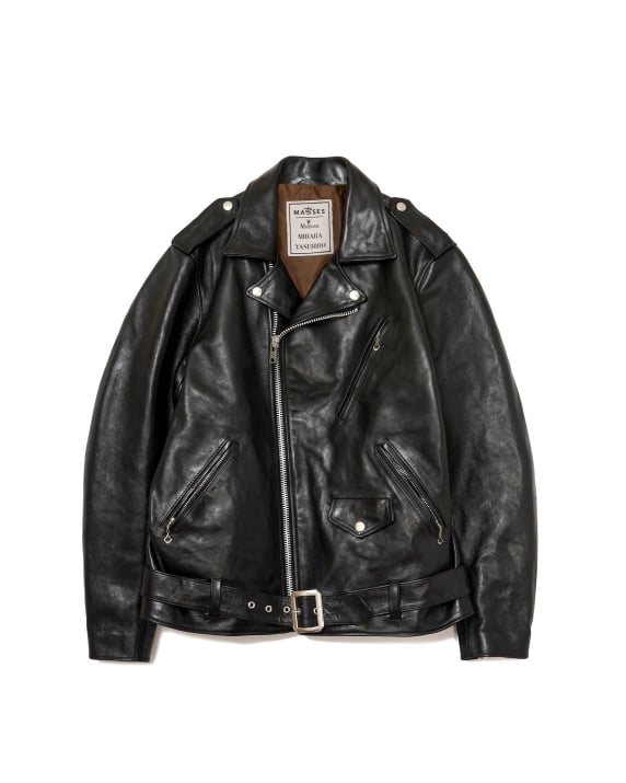 HORSE LEATHER ZIP JACKET VINTAGE MMY | MASSES O