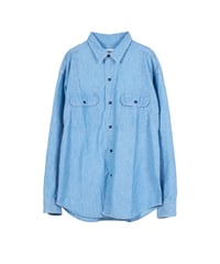 DENIM SHIRT H.WASH | MASSES OFFICIAL ONLINE STORE