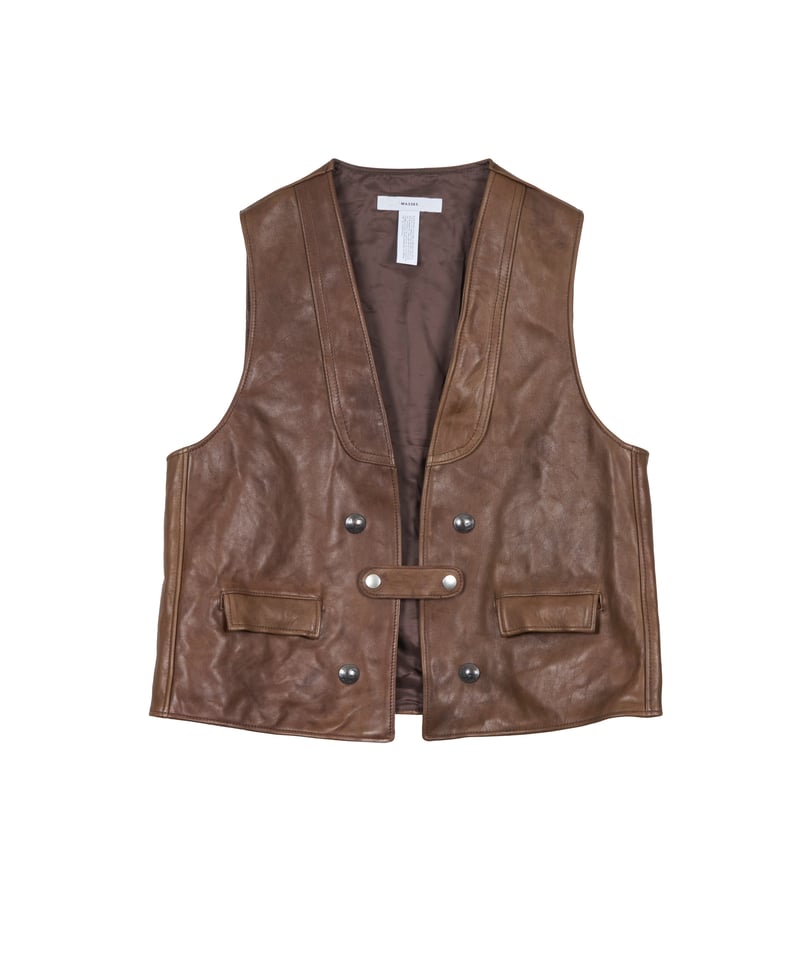 HORSE LEATHER VEST VINTAGE | MASSES OFFICIAL ON