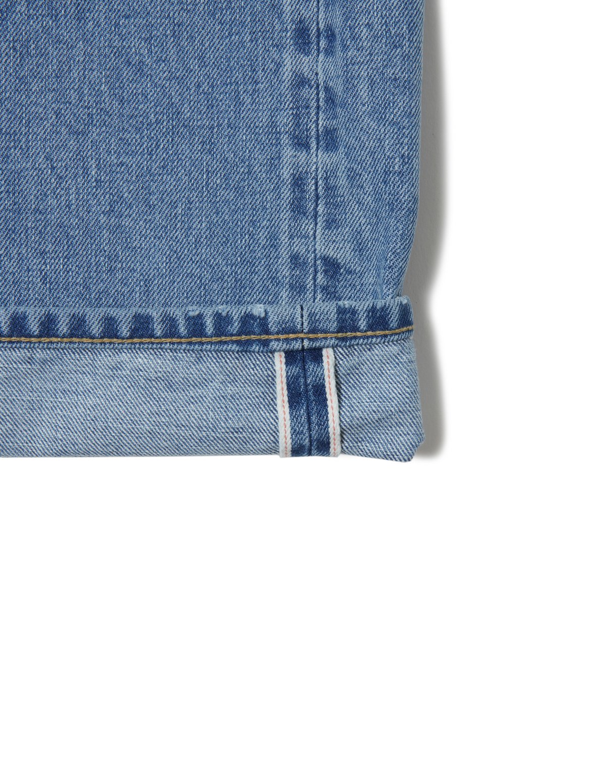 [新品]MASSES DENIM 5P PANTS H.WASH マシスデニム MASSES 「DENIM 5P PANTS H.WASH」 ヴィンテージ加工 ワイト