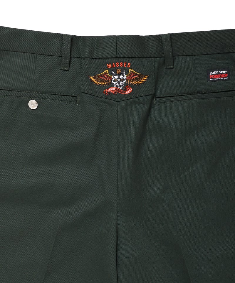 MASSES HOPSACK PANTS マシス　ホップサック　チノ　スラックス MASSES 「 HOP SACK PANTS」 ワークパンツ