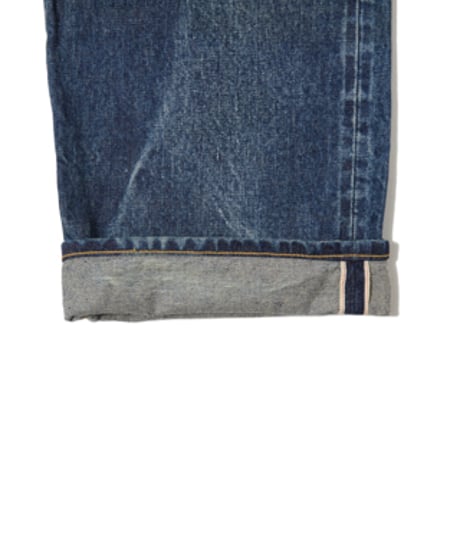 DENIM 5P PANTS H.WASH