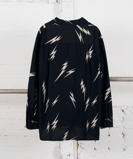 BLEACH DYED LS SHIRT