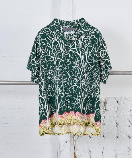 SHORT SLEEVE HAWAIIAN BLOUSE