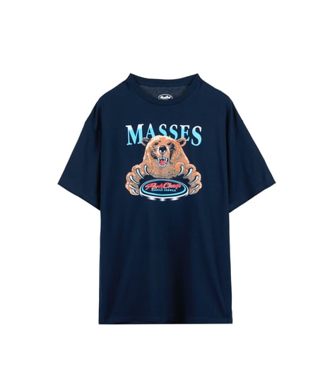 PORKCHOP×MASSES T-SHIRT BEAR