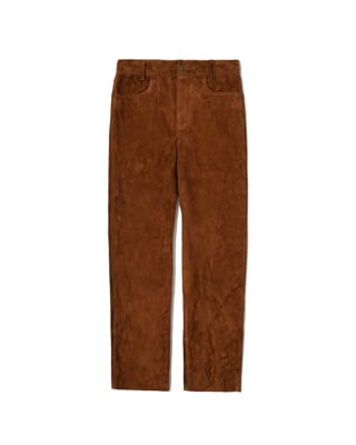 美品 定価162800円 MASSES HORSE SUEDE PANTS HORSE SUEDE PANTS | MASSES OFFICIAL ONLINE STORE