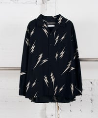 BLEACH DYED LS SHIRT