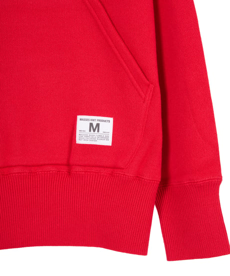 KNIT SWEAT HOODED