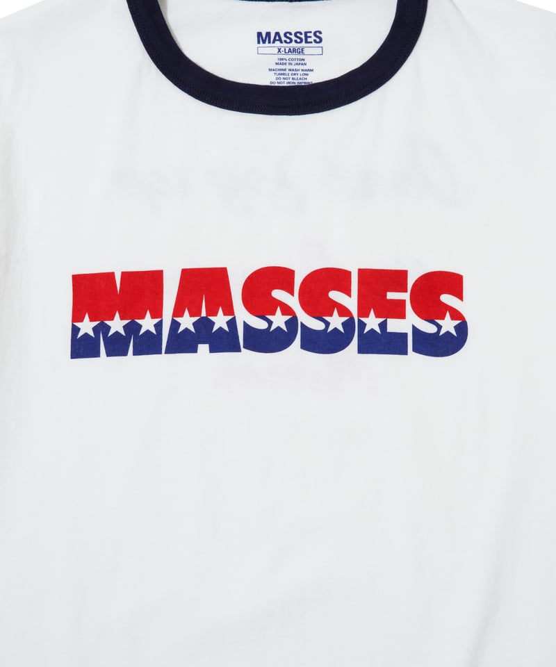 RINGER T-SHIRT STAR | MASSES OFFICIAL ONLINE STORE