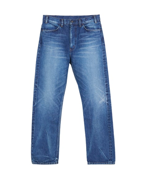 DENIM 5P PANTS SL H.WASH