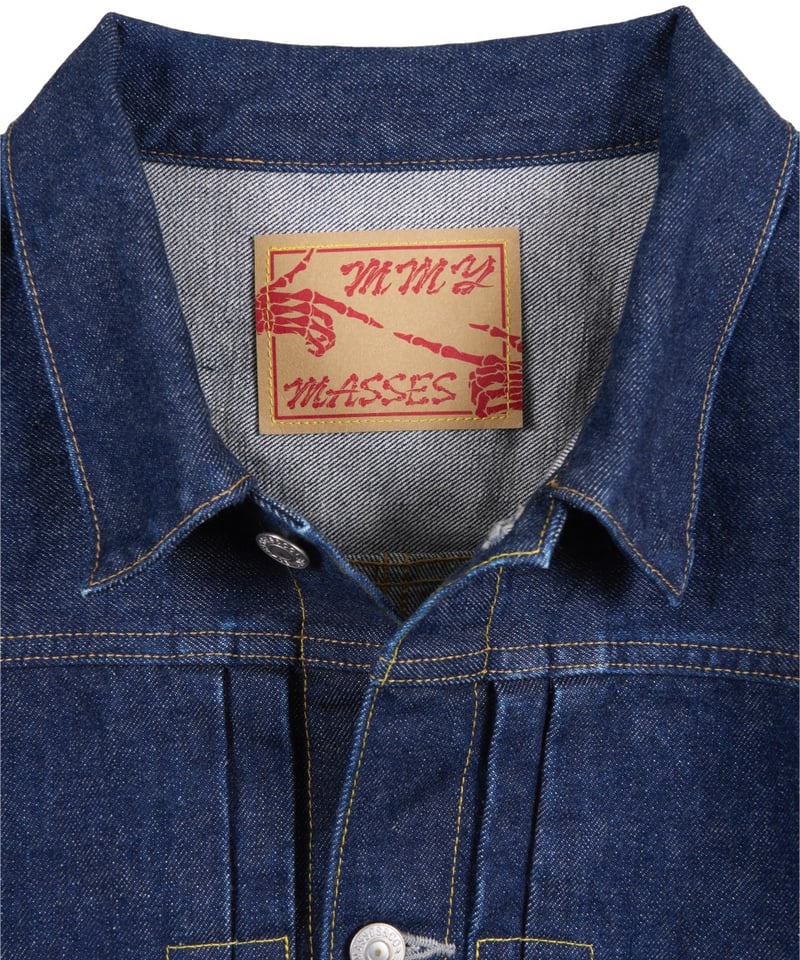 MASSTARD - DENIM JACKET 【DENNY】-ONE WASH MASSTARD - DENIM JACKET 【DENNY】-ONE WASH - メルカリ