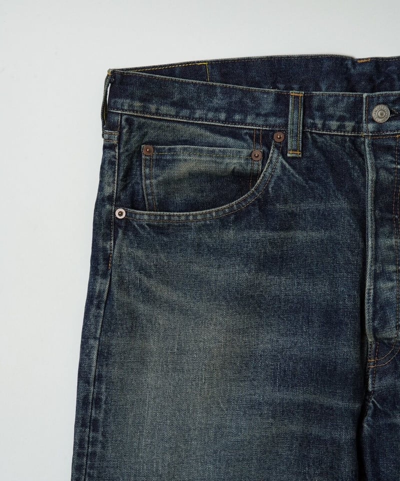 DENIM 5P PANTS H.WASH | MASSES OFFICIAL ONLINE